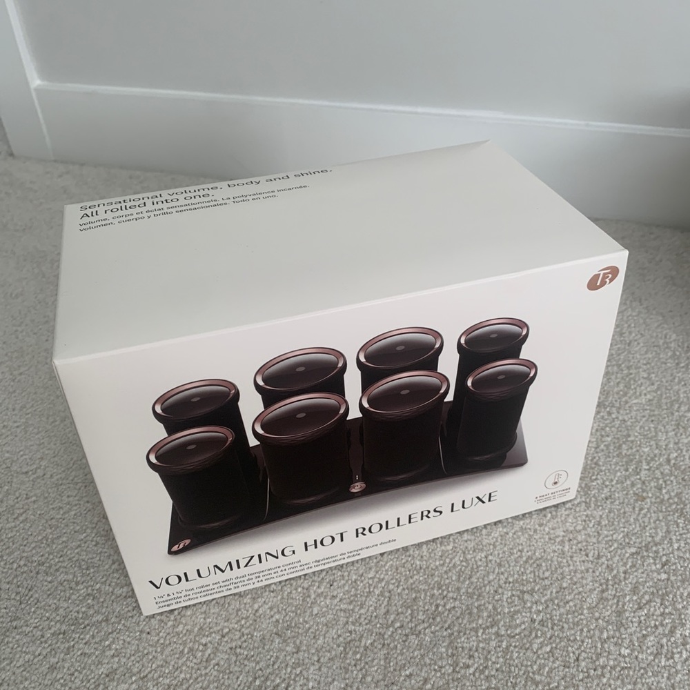 T3 Volumizing Hot Rollers Luxe - Black
